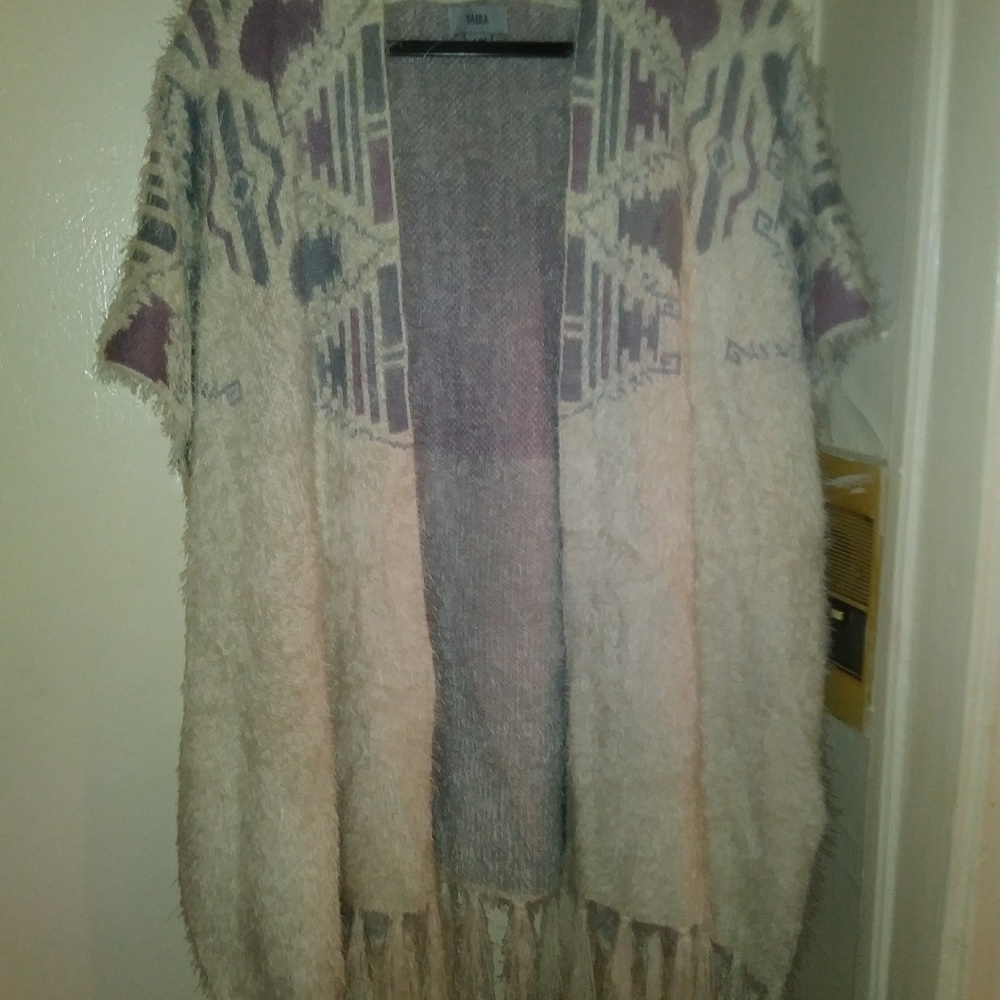 NEVER WORN Yaira Bohemian duster Vest